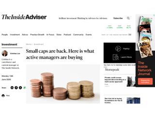 Inside Adviser small caps